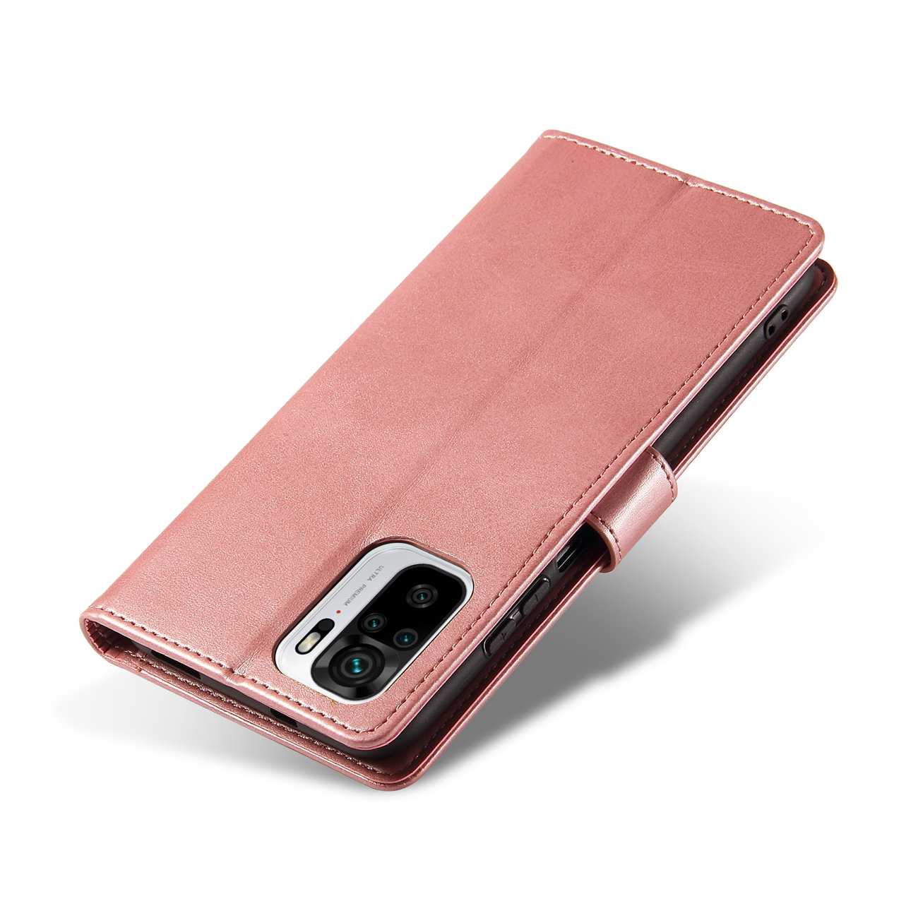 Pokrowiec etui z klapk na magnes Fancy Magnet rowe Xiaomi Redmi Note 10 5G / 4