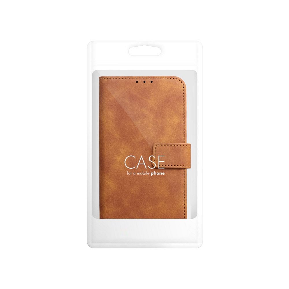 Pokrowiec etui z klapk na magnes Tender Book brzowe SAMSUNG Galaxy A34 5G / 11