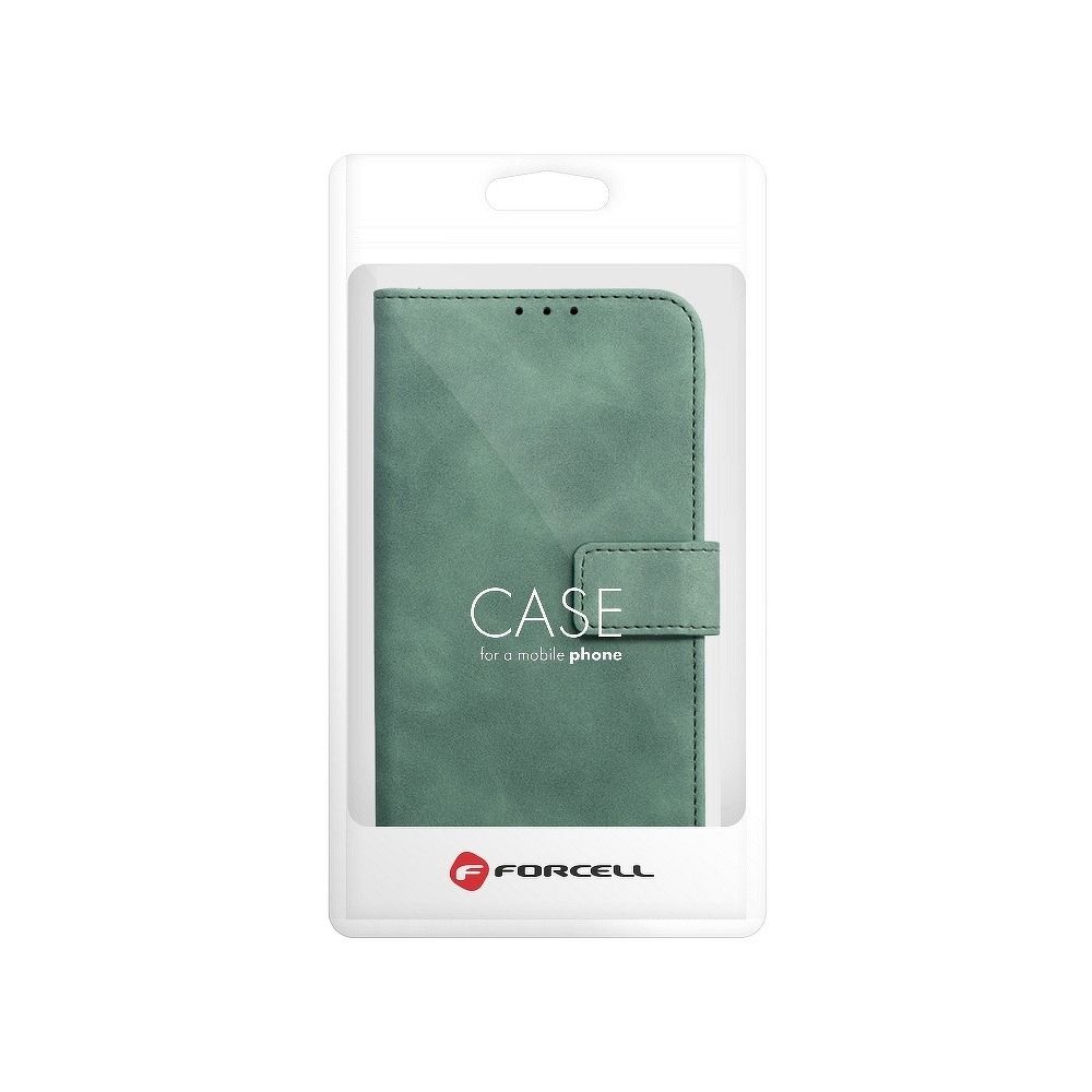 Pokrowiec etui z klapk na magnes Tender Book zielone APPLE iPhone SE 2022 / 9