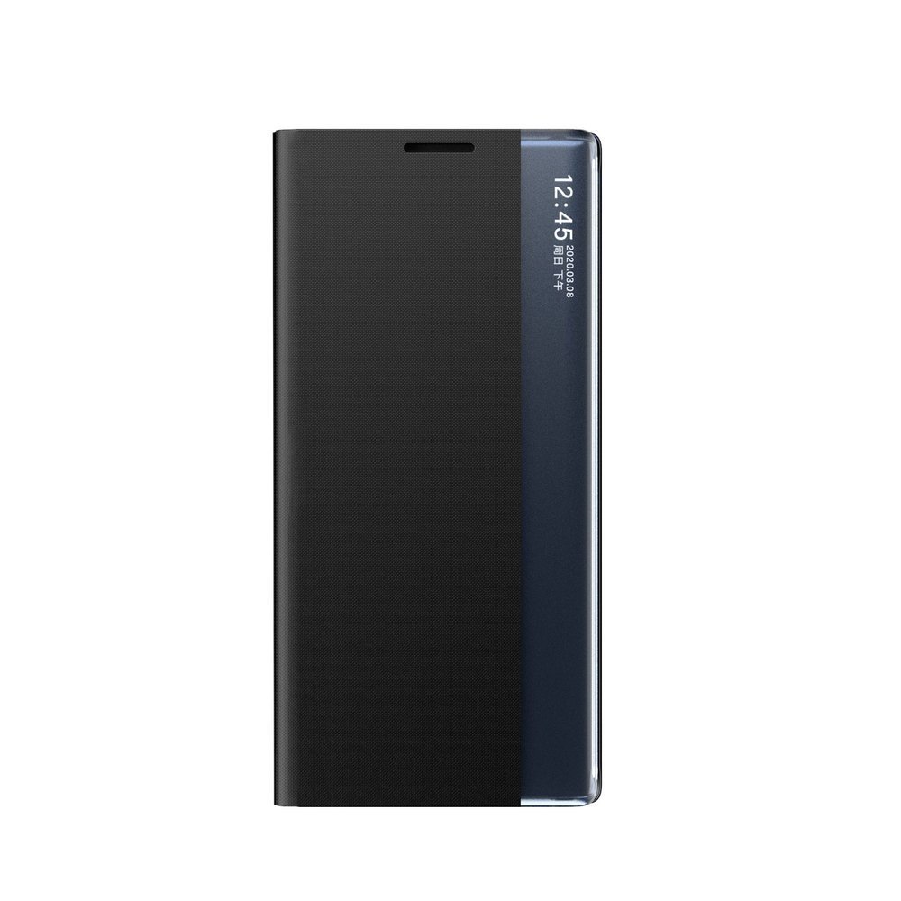 Pokrowiec etui z klapk New Sleep Case czarne SAMSUNG Galaxy A13 5G / 6