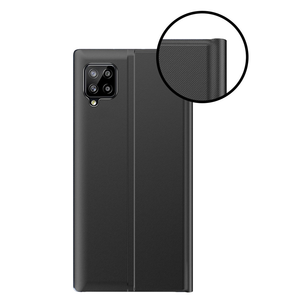 Pokrowiec etui z klapk New Sleep Case czarne SAMSUNG Galaxy A22 4G / 4