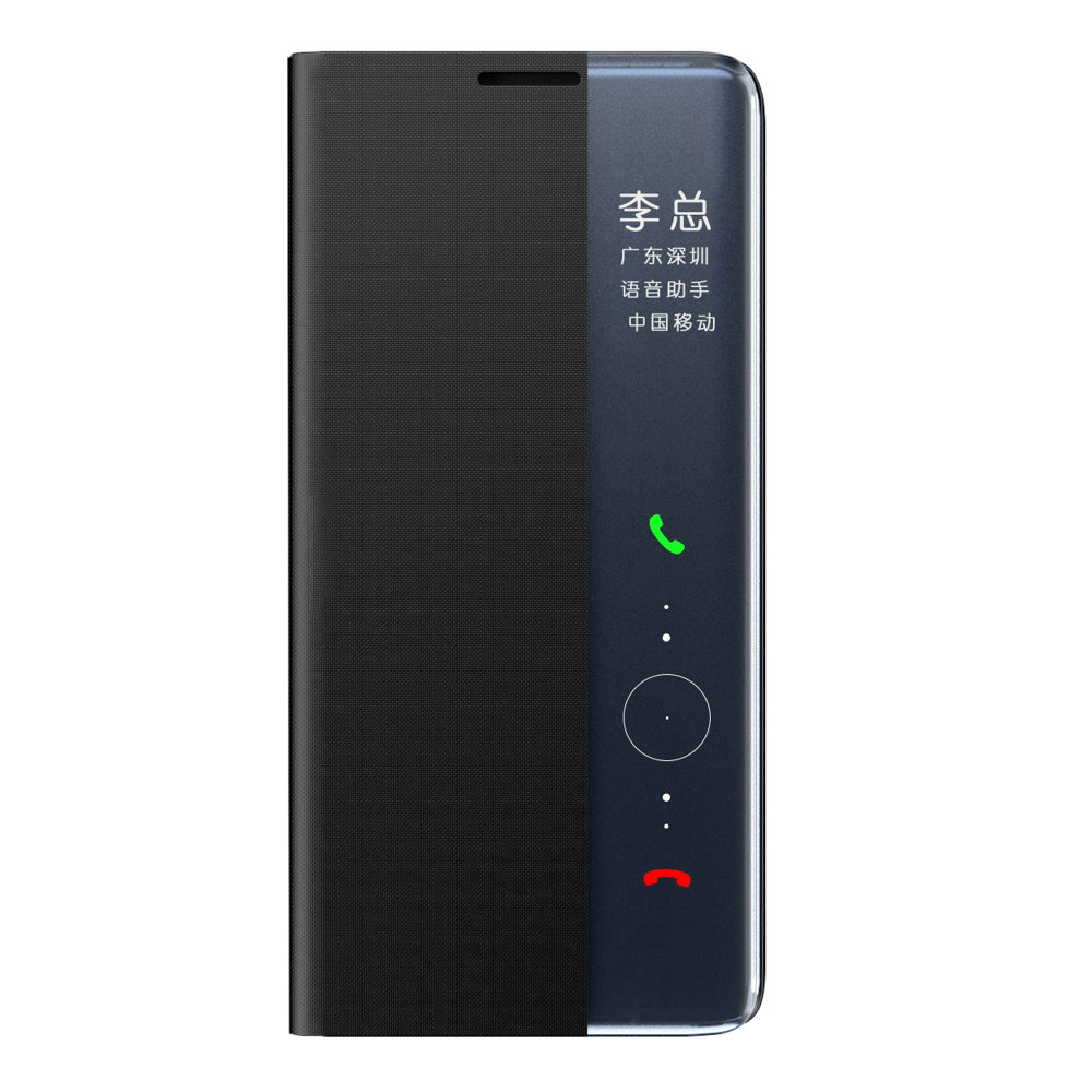 Pokrowiec etui z klapk New Sleep Case czarne SAMSUNG Galaxy A22 5G / 5