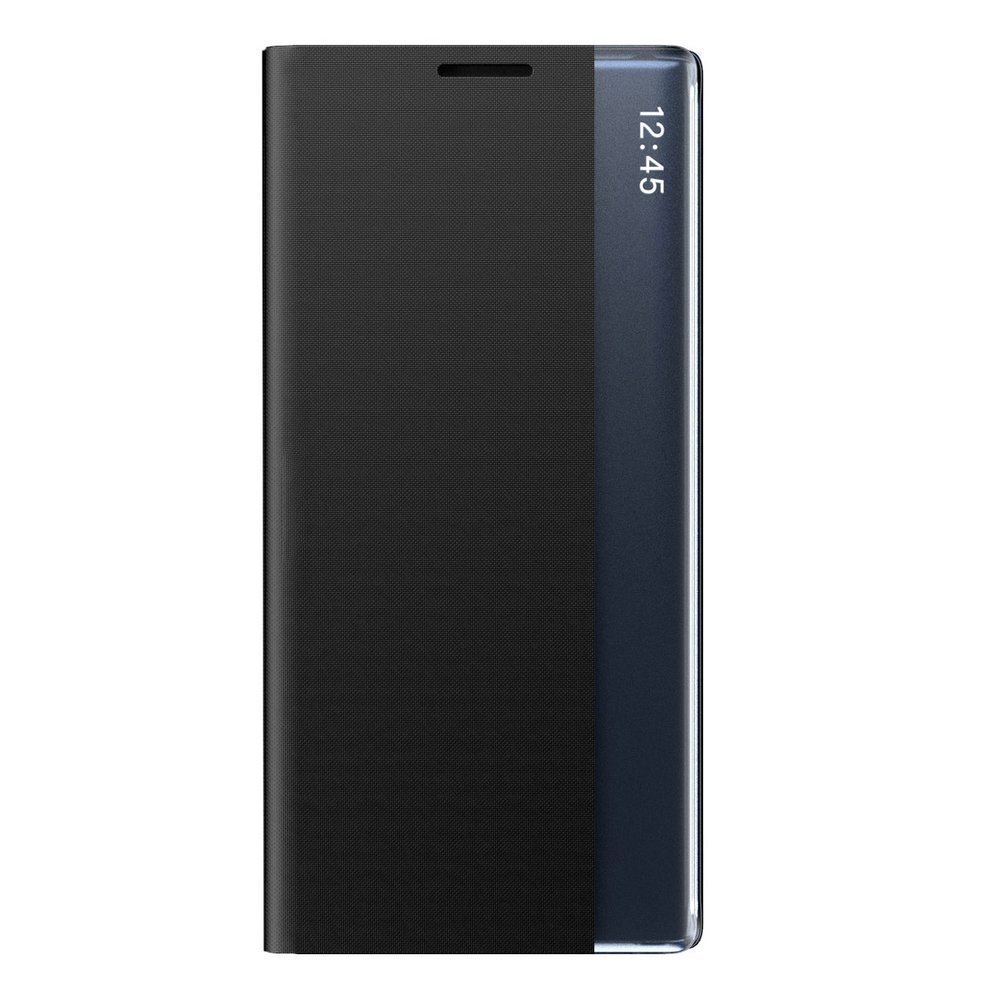 Pokrowiec etui z klapk New Sleep Case czarne SAMSUNG Galaxy A50s / 2