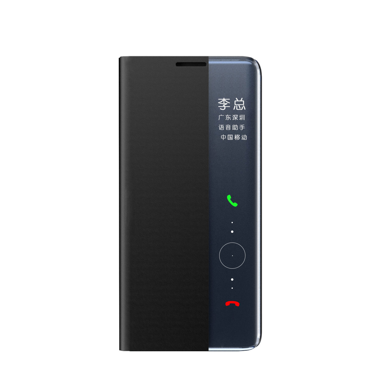 Pokrowiec etui z klapk New Sleep Case czarne SAMSUNG Galaxy A53 5G / 7
