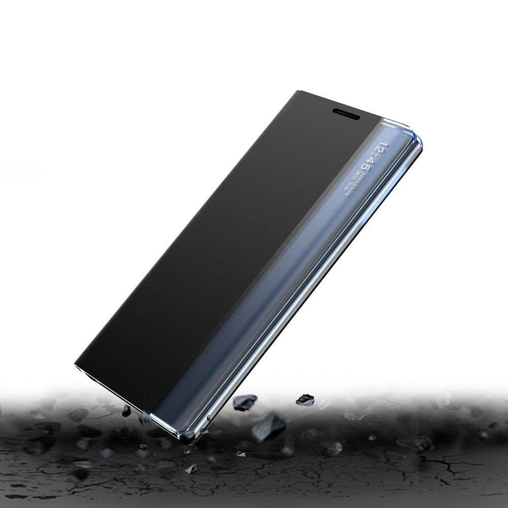 Pokrowiec etui z klapk New Sleep Case czarne SAMSUNG Galaxy M33 5G / 4
