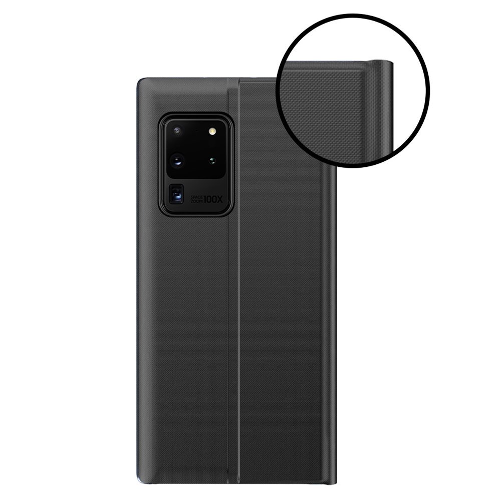 Pokrowiec etui z klapk New Sleep Case czarne SAMSUNG Galaxy M51 / 4