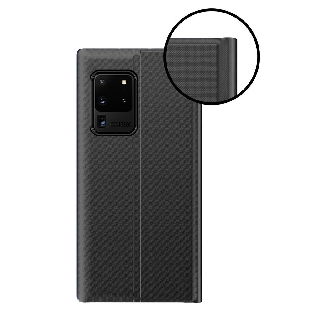 Pokrowiec etui z klapk New Sleep Case czarne SAMSUNG Galaxy Note 20 Ultra / 2