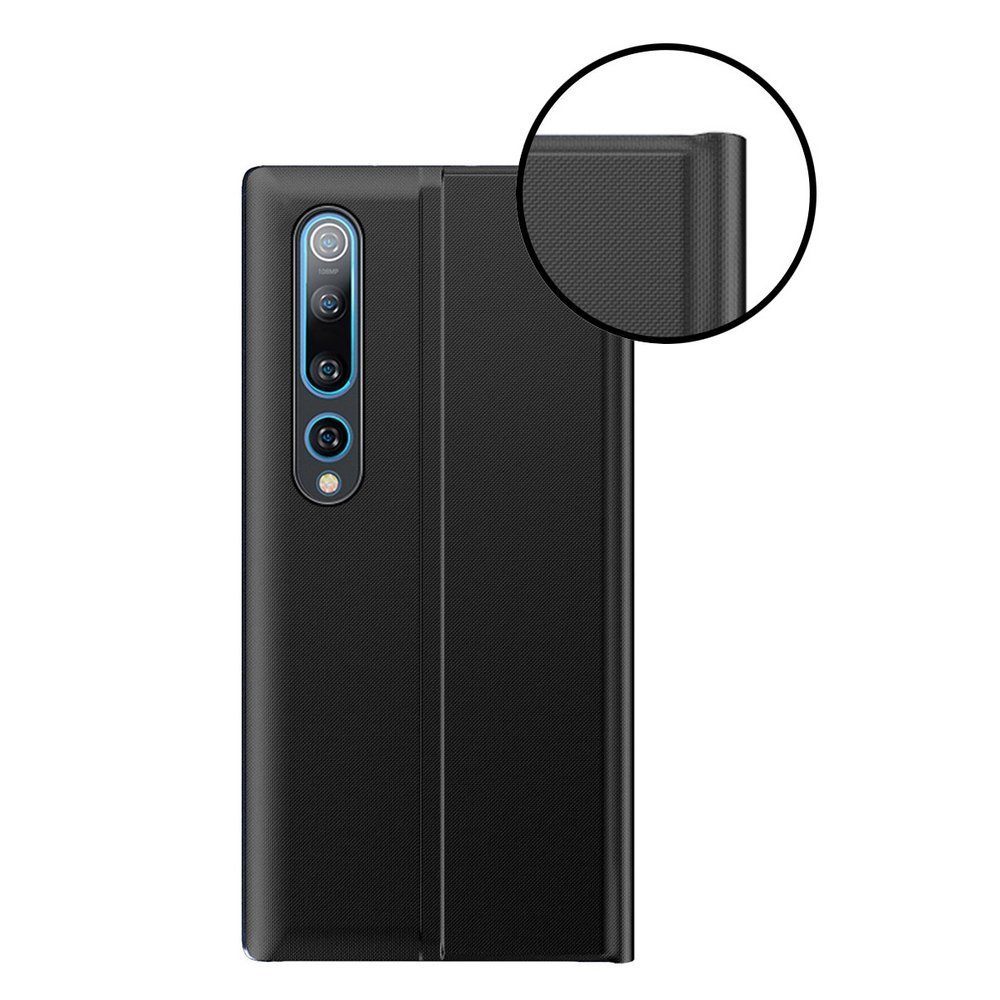 Pokrowiec etui z klapk New Sleep Case czarne Xiaomi Mi 10 / 6