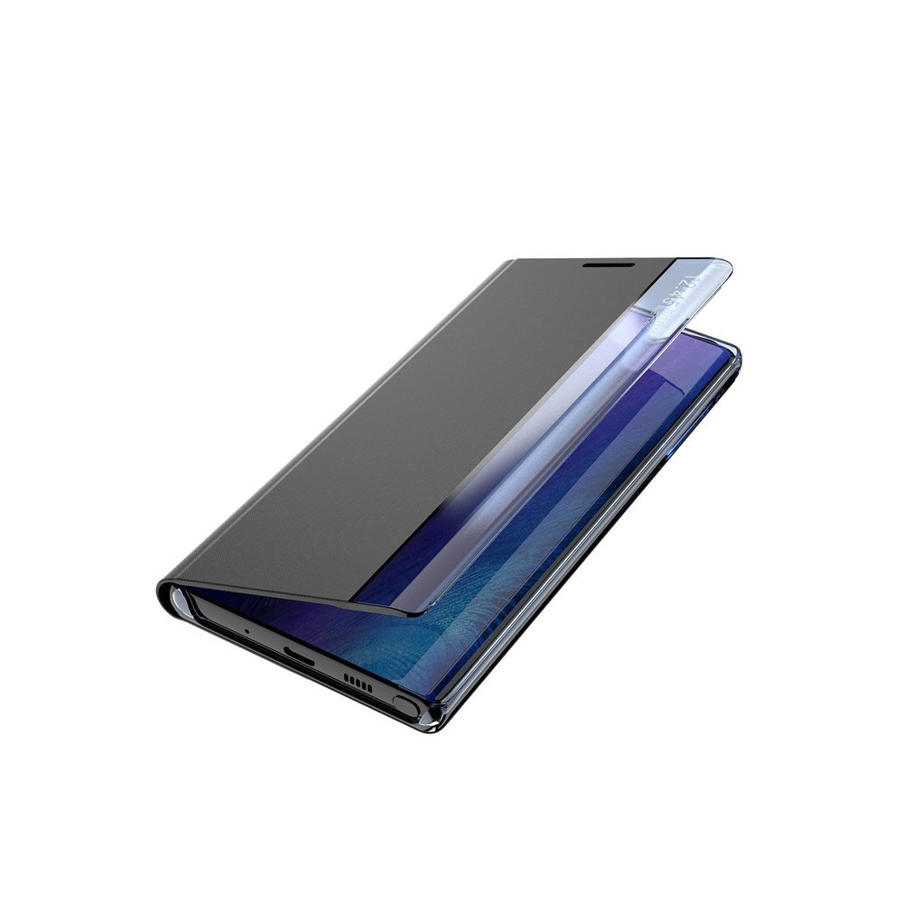 Pokrowiec etui z klapk New Sleep Case czarne Xiaomi Mi 10 / 7