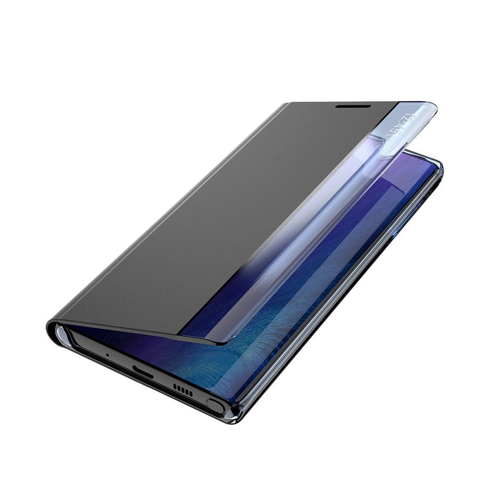Pokrowiec etui z klapk New Sleep Case czarne Xiaomi Poco M3 / 2
