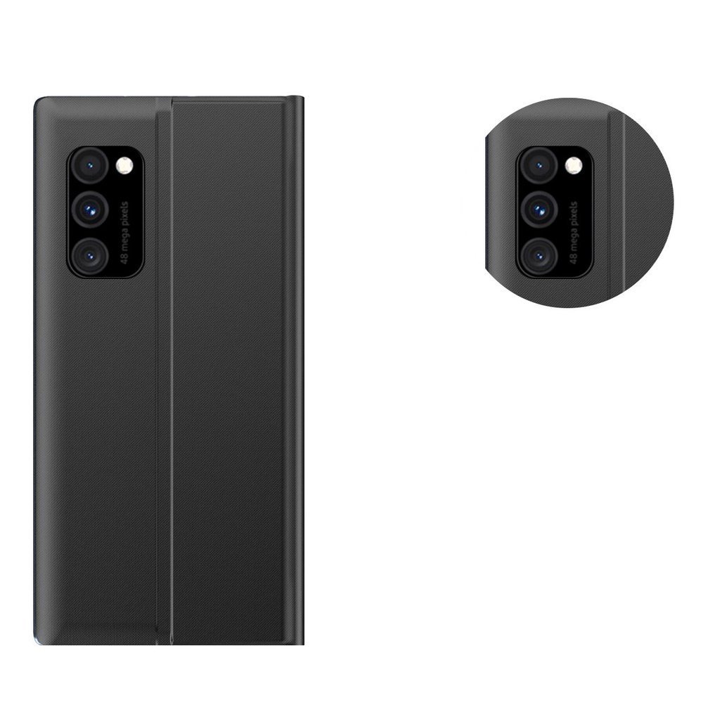 Pokrowiec etui z klapk New Sleep Case czarne Xiaomi Poco M3 / 4