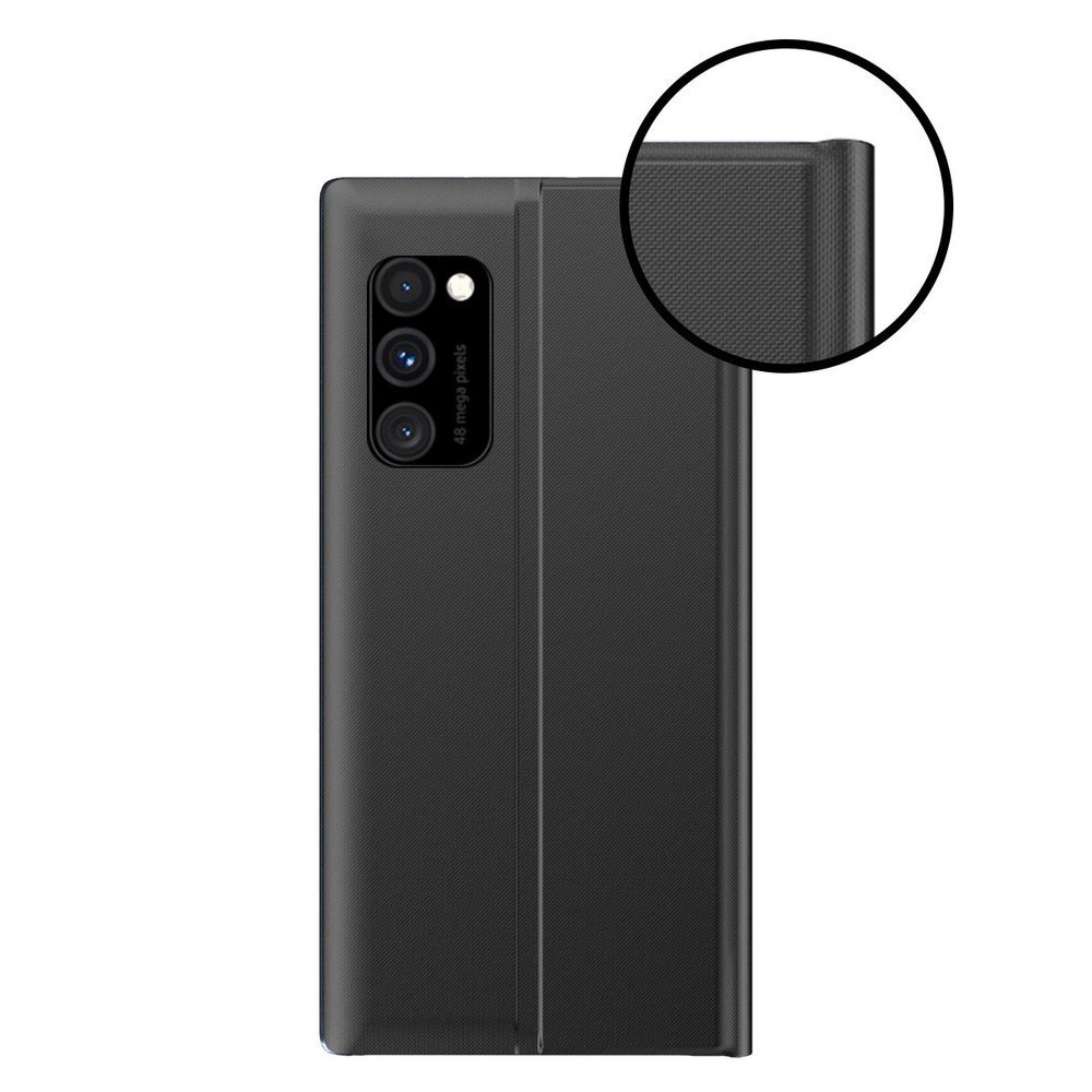 Pokrowiec etui z klapk New Sleep Case czarne Xiaomi Poco M3 / 6