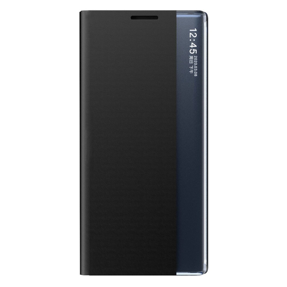 Pokrowiec etui z klapk New Sleep Case czarne Xiaomi Redmi Note 10 / 2