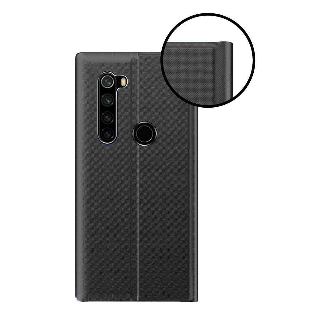 Pokrowiec etui z klapk New Sleep Case czarne Xiaomi Redmi Note 8T / 6