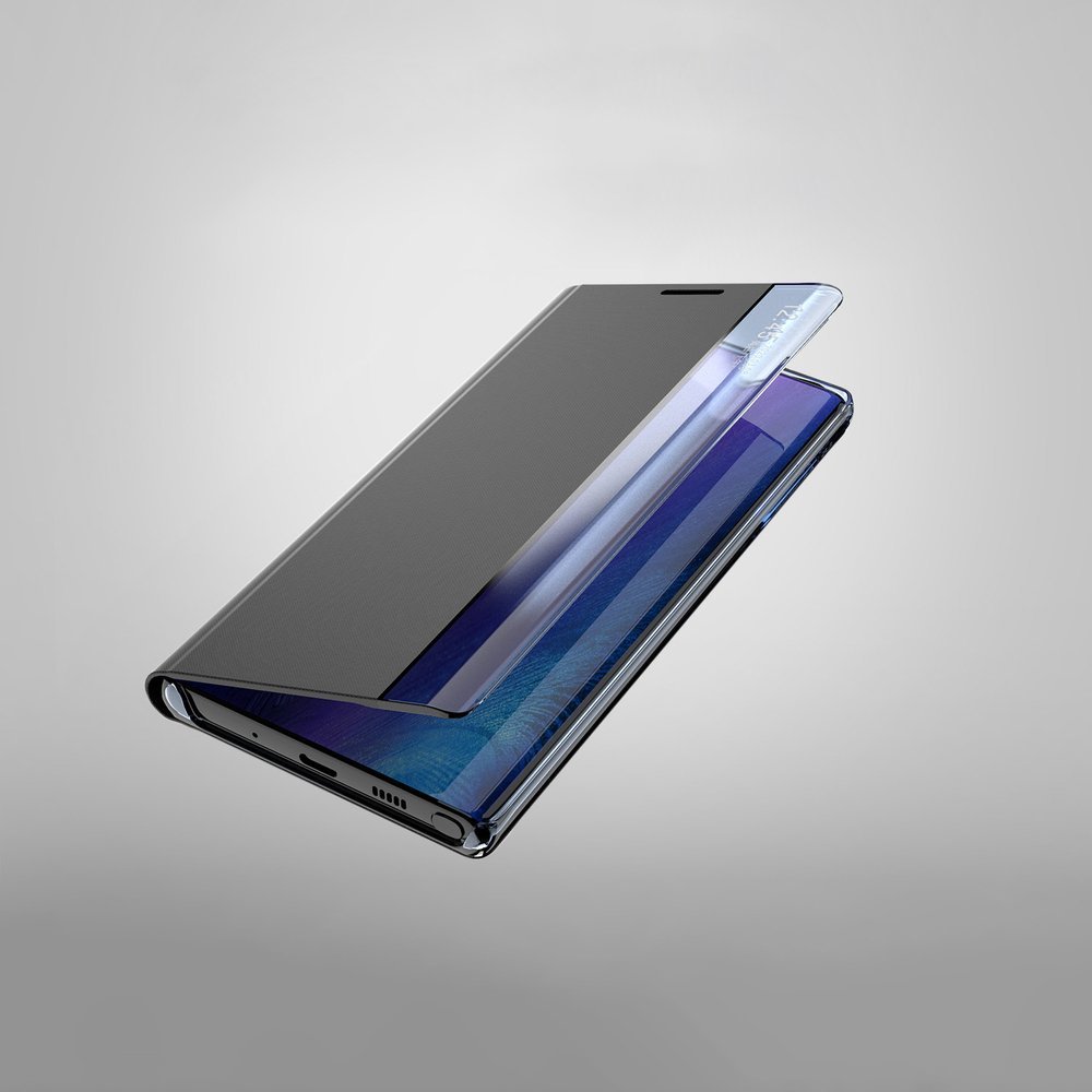 Pokrowiec etui z klapk New Sleep Case niebieskie SAMSUNG Galaxy A11 / 5