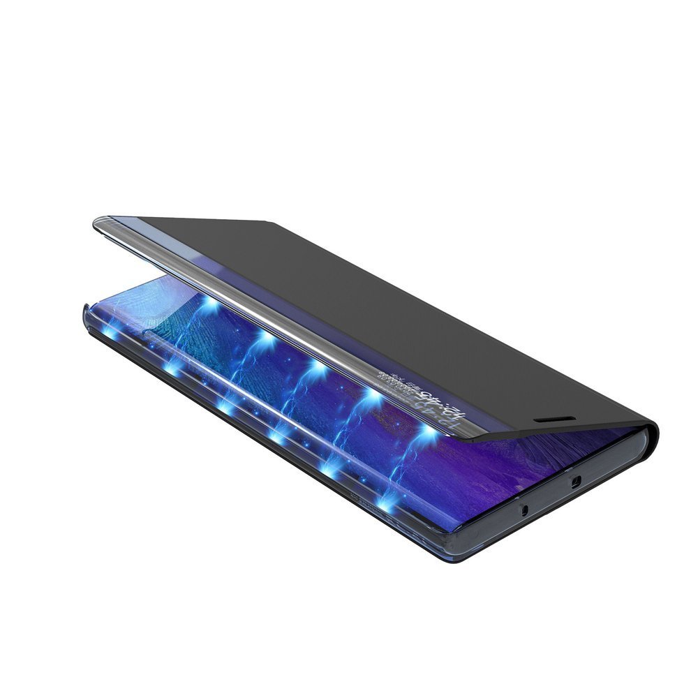 Pokrowiec etui z klapk New Sleep Case niebieskie SAMSUNG Galaxy A11 / 8