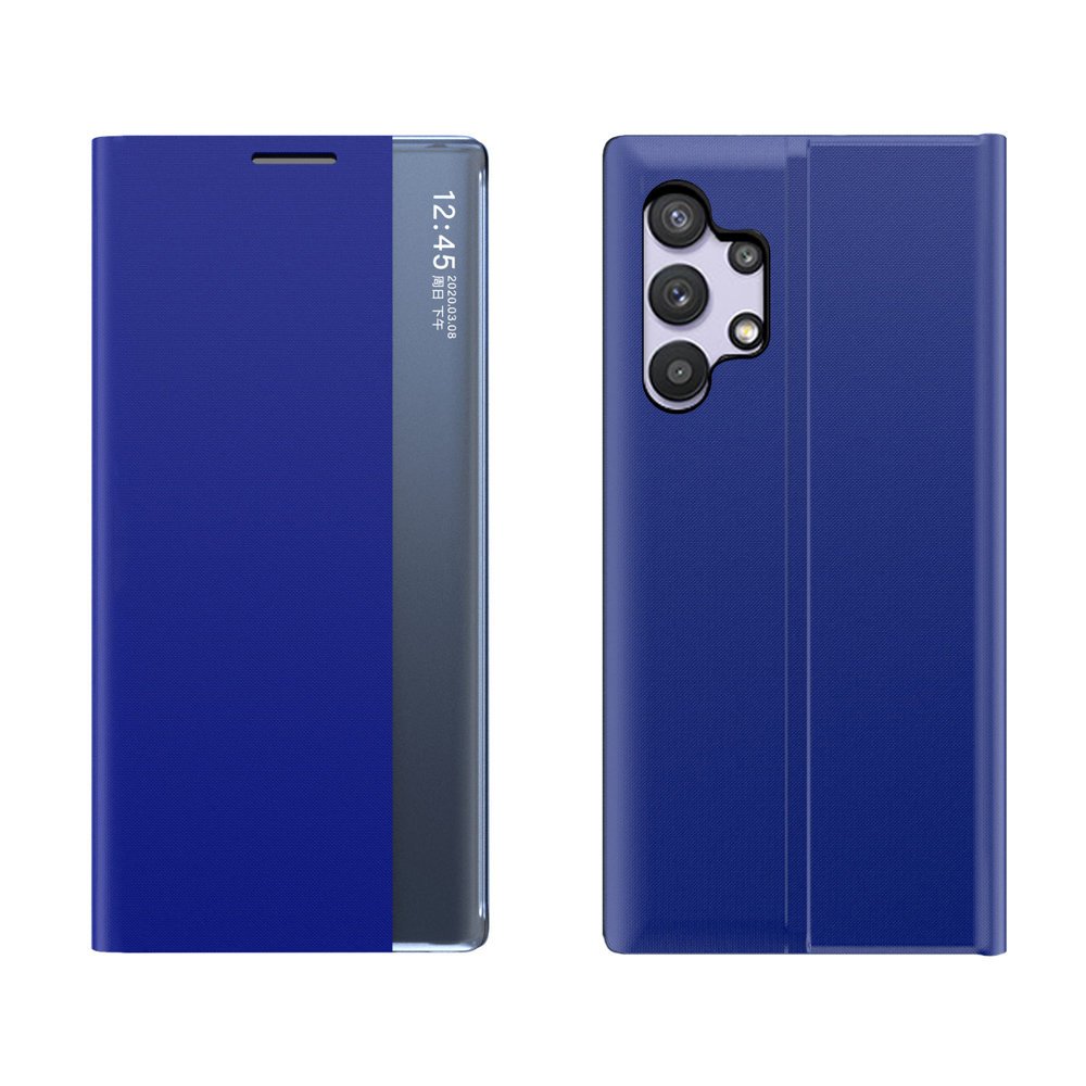 Pokrowiec etui z klapk New Sleep Case niebieskie SAMSUNG Galaxy A13 5G