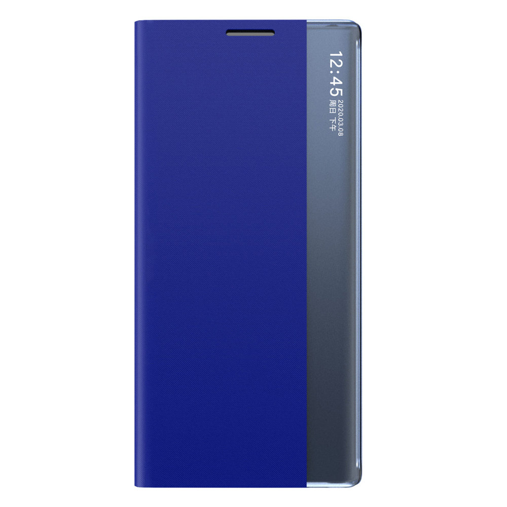 Pokrowiec etui z klapk New Sleep Case niebieskie SAMSUNG Galaxy A22 5G / 2
