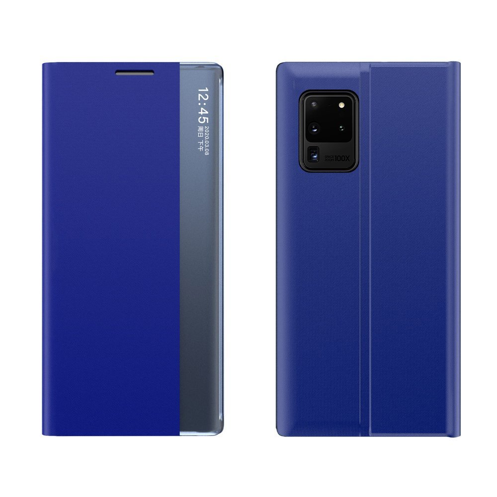 Pokrowiec etui z klapk New Sleep Case niebieskie SAMSUNG Galaxy A52 4G