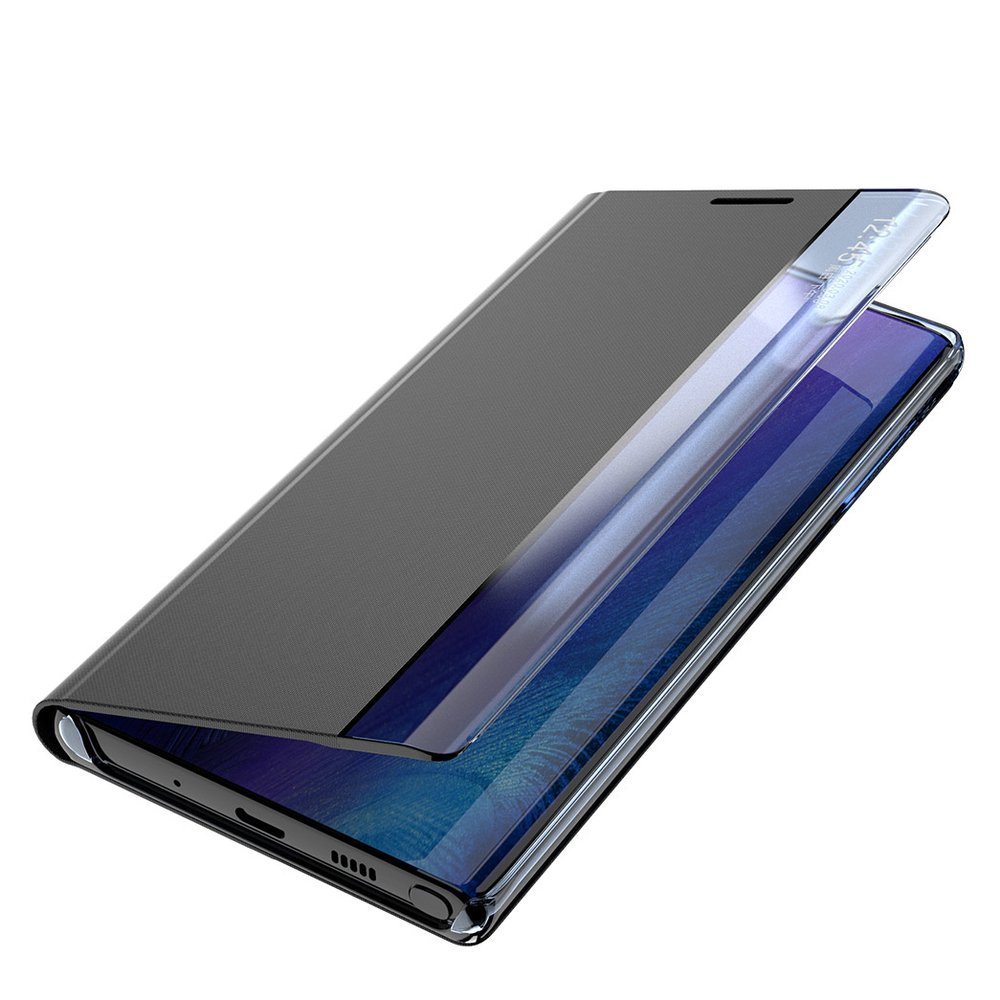 Pokrowiec etui z klapk New Sleep Case niebieskie SAMSUNG Galaxy M51 / 7