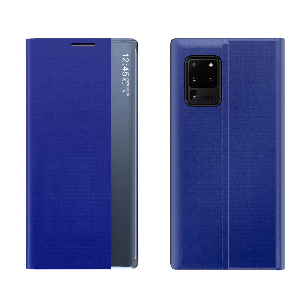 Pokrowiec etui z klapk New Sleep Case niebieskie SAMSUNG Galaxy Note 20
