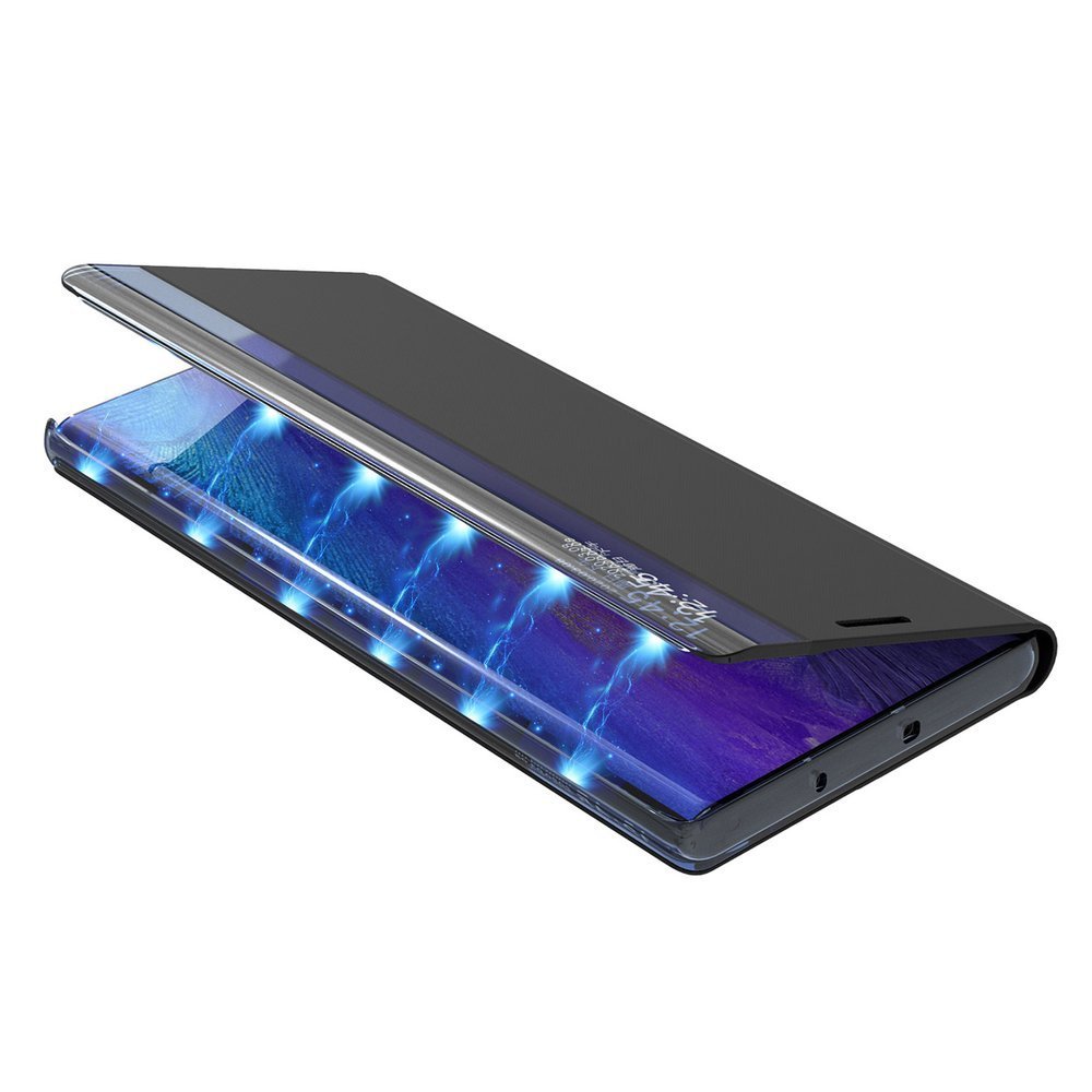 Pokrowiec etui z klapk New Sleep Case niebieskie SAMSUNG Galaxy S21 FE / 5