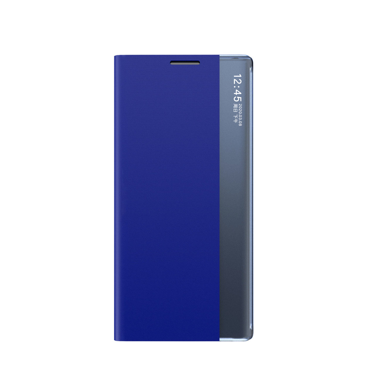 Pokrowiec etui z klapk New Sleep Case niebieskie SAMSUNG Galaxy S22 / 2