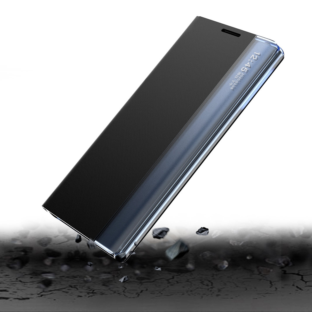 Pokrowiec etui z klapk New Sleep Case niebieskie SAMSUNG Galaxy S22 Ultra / 7