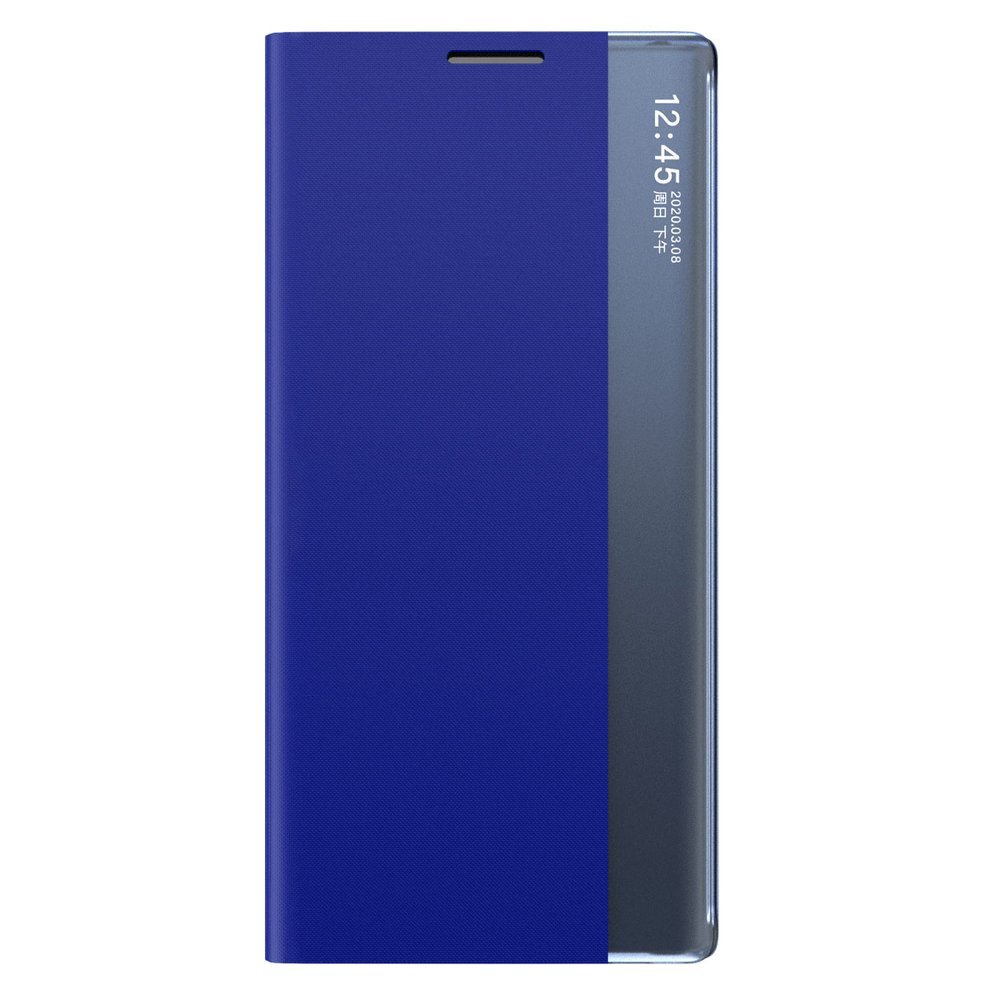 Pokrowiec etui z klapk New Sleep Case niebieskie Xiaomi Redmi Note 10 / 2