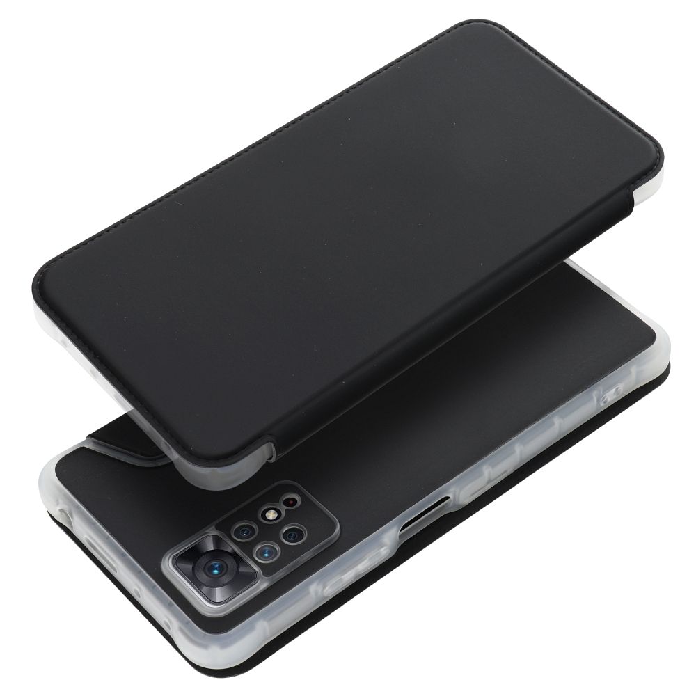 Pokrowiec etui z klapk Piano Book czarne Xiaomi Redmi Note 11 Pro / 2