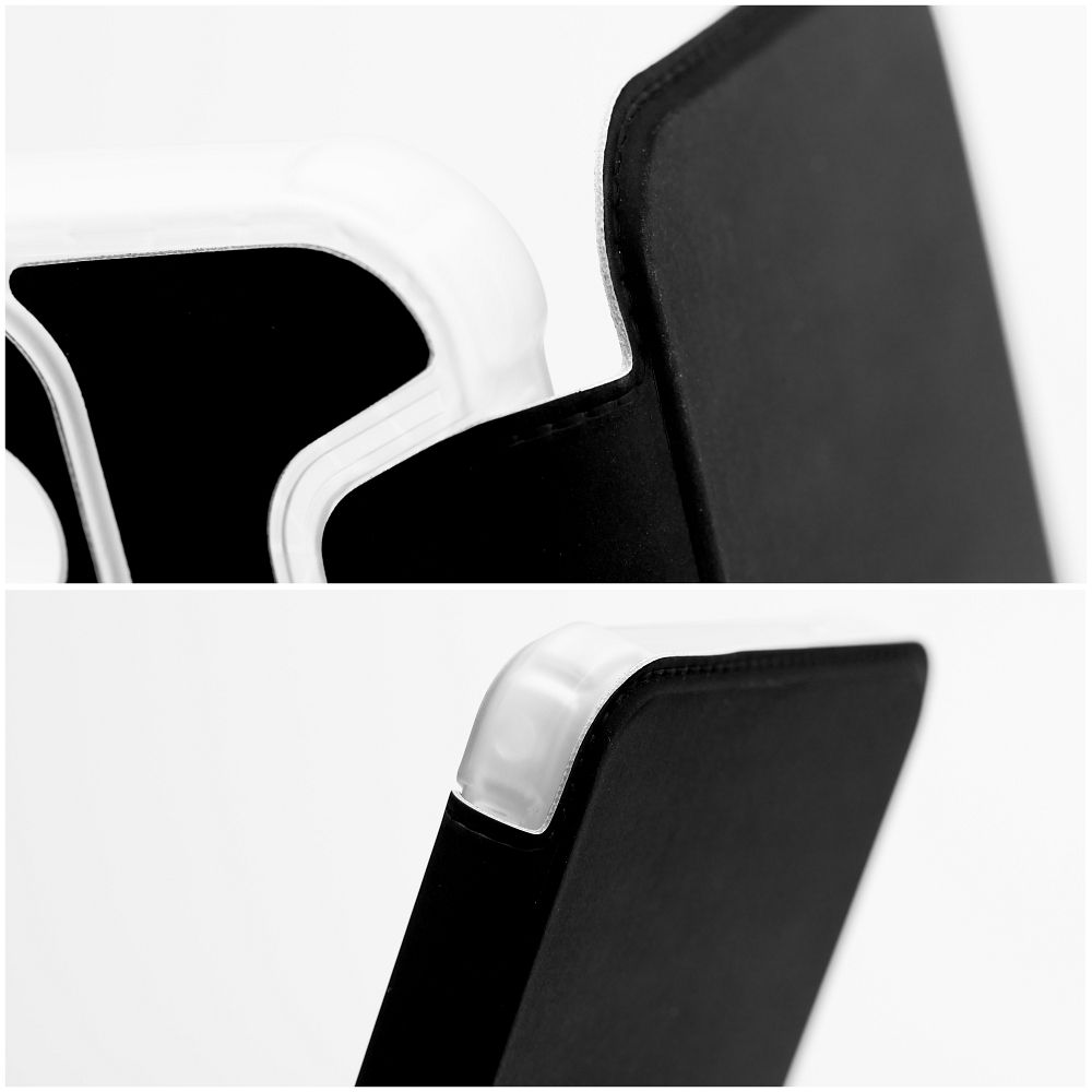 Pokrowiec etui z klapk� Piano Book czarne Xiaomi Redmi Note 12S / 3