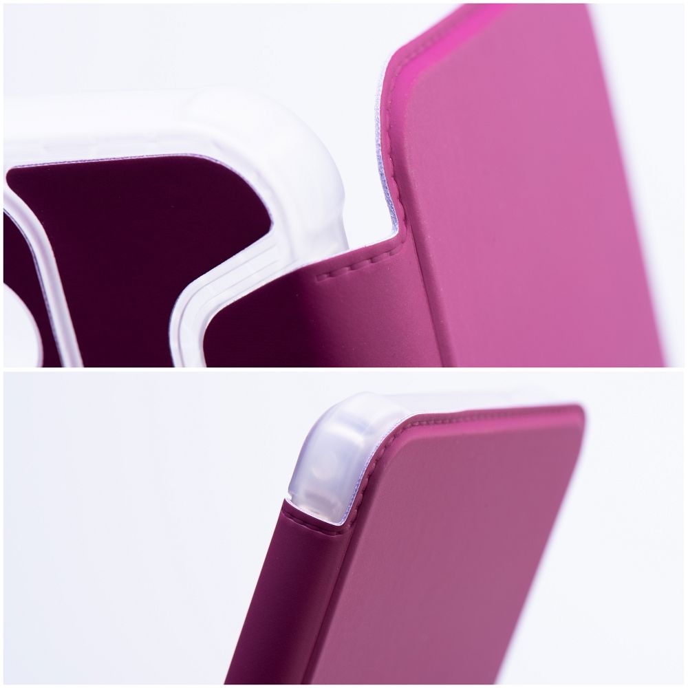 Pokrowiec etui z klapk� Piano Book malinowe Xiaomi Redmi Note 12S / 6