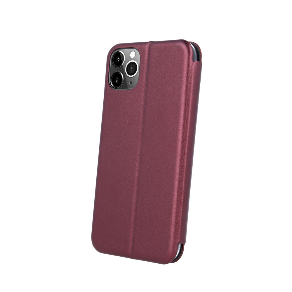 Pokrowiec etui z klapk Portfelowe Smart Diva burgundowe MOTOROLA Moto G32 / 3