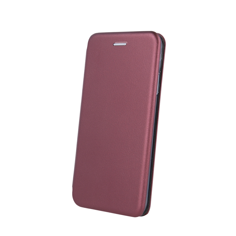 Pokrowiec etui z klapk Portfelowe Smart Diva burgundowe SAMSUNG Galaxy A50s