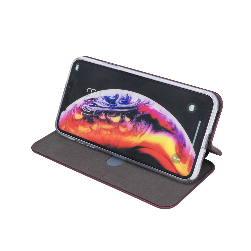 Pokrowiec etui z klapk Portfelowe Smart Diva burgundowe Xiaomi 12 Lite / 4