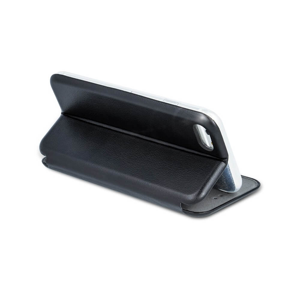 Pokrowiec etui z klapką Portfelowe Smart Diva czarne APPLE iPhone 15 Plus / 4