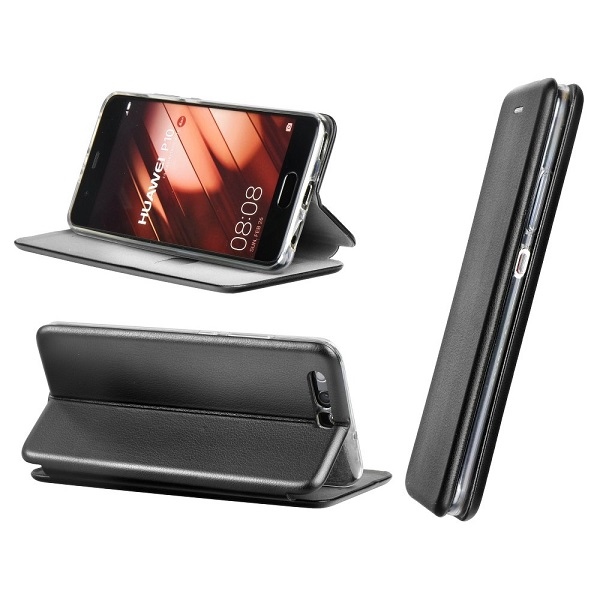 Pokrowiec etui z klapk Portfelowe Smart Diva czarne SAMSUNG Galaxy Note 10+ / 2