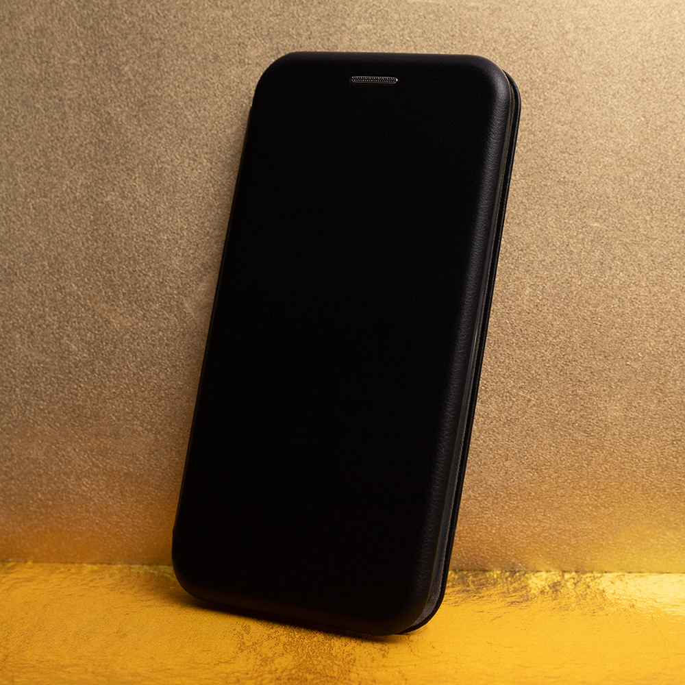 Pokrowiec etui z klapk Portfelowe Smart Diva czarne Xiaomi Redmi Note 13 Pro 4G / 10