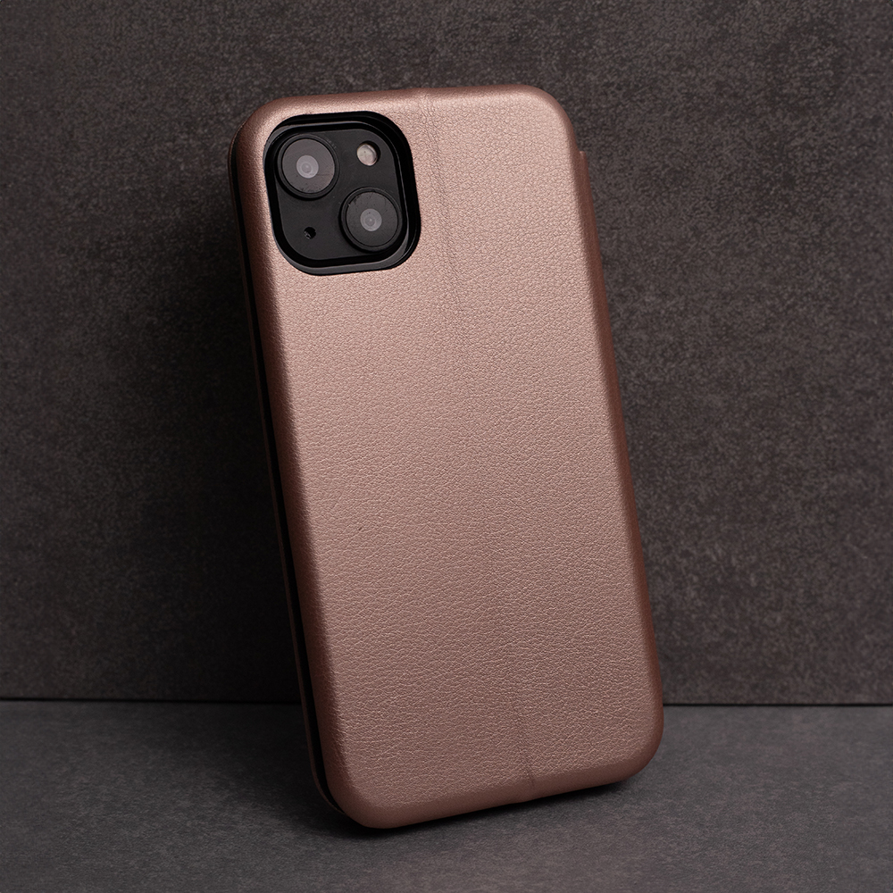 Pokrowiec etui z klapką Portfelowe Smart Diva różowe APPLE iPhone 16 Pro Max / 8