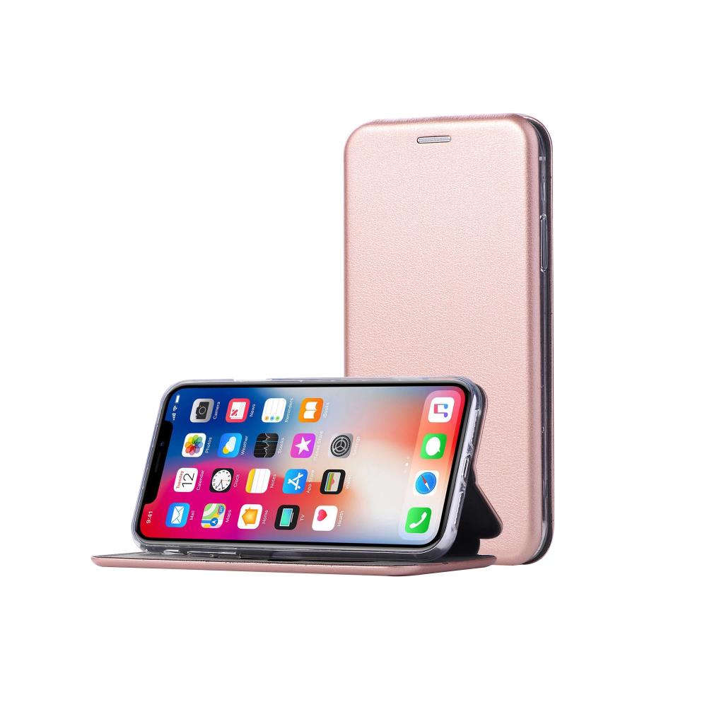 Pokrowiec etui z klapk Portfelowe Smart Diva rowe APPLE iPhone XS Max / 7