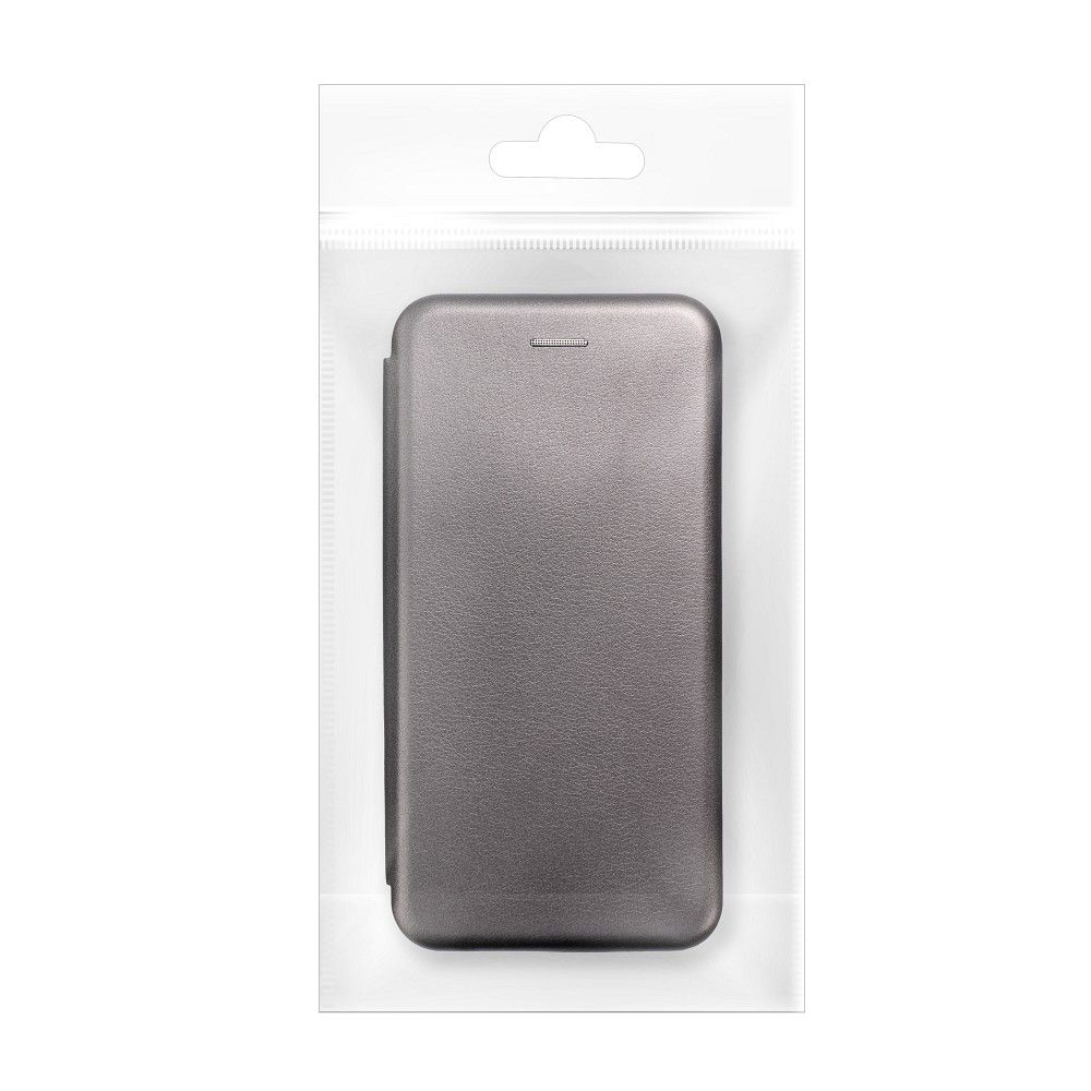 Pokrowiec etui z klapką Portfelowe Smart Diva szare Xiaomi Redmi Note 13 / 8