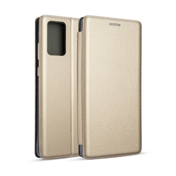 Pokrowiec etui z klapk Portfelowe Smart Diva zote SAMSUNG Galaxy Note 20