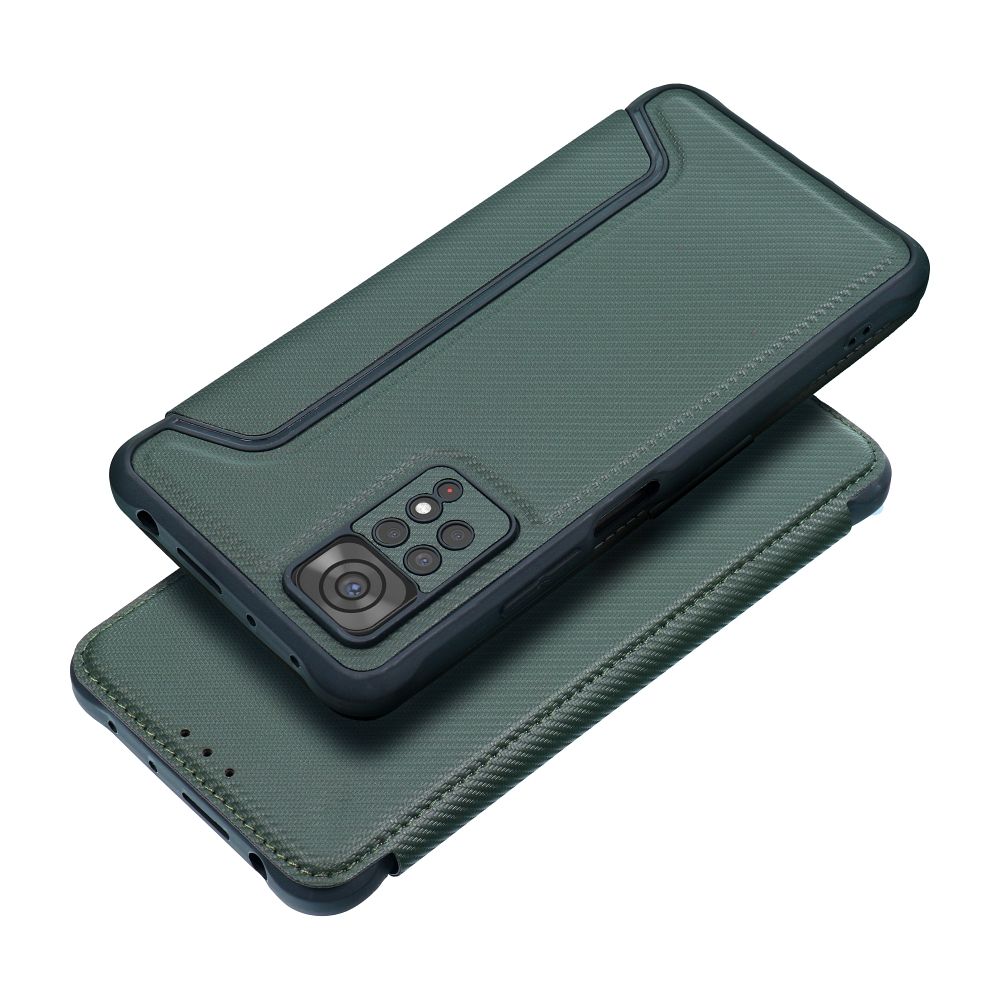 Pokrowiec etui z klapk RAZOR Book ciemnozielone Xiaomi Redmi Note 13 Pro 5G