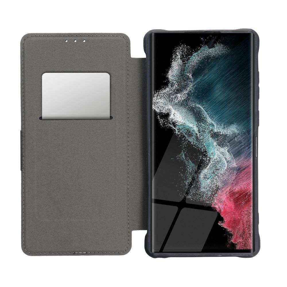 Pokrowiec etui z klapk RAZOR Book czarne SAMSUNG Galaxy A05s / 2