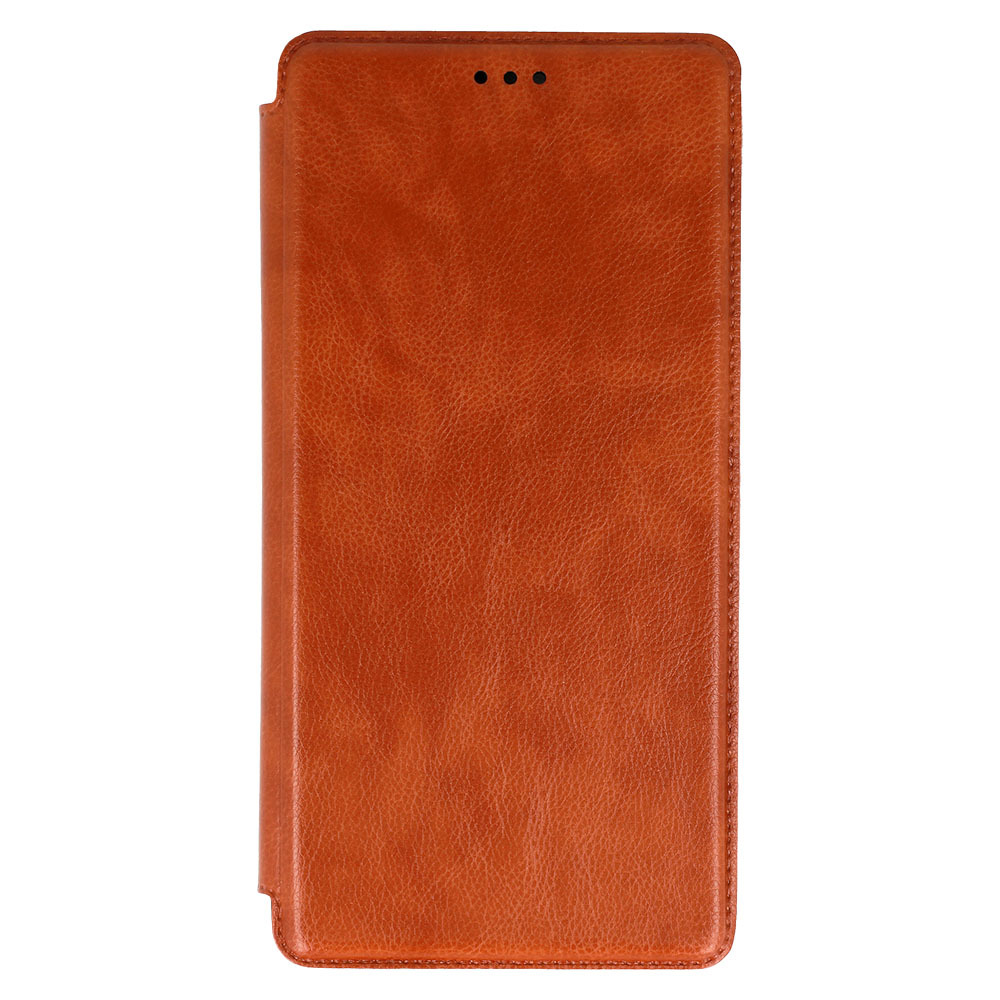 Pokrowiec etui z klapk Razor Leather Book brzowe SAMSUNG Galaxy A53 5G / 3
