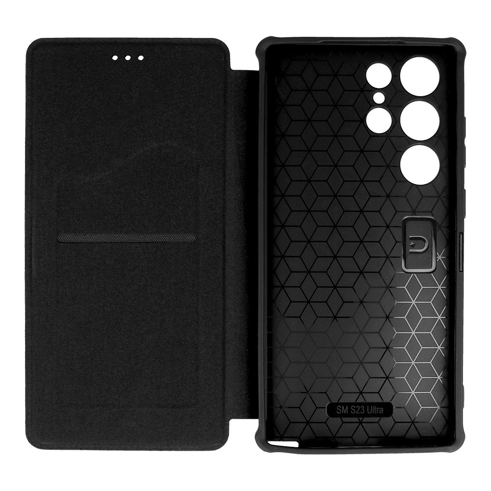 Pokrowiec etui z klapk Razor Leather Book czarne Xiaomi Redmi 9C / 5