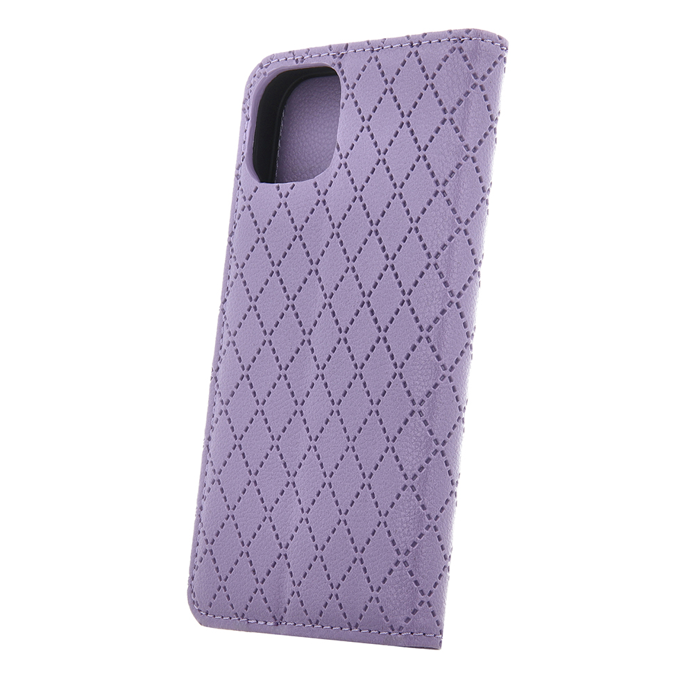 Pokrowiec etui z klapk Smart Caro fioletowe APPLE iPhone 15 / 2