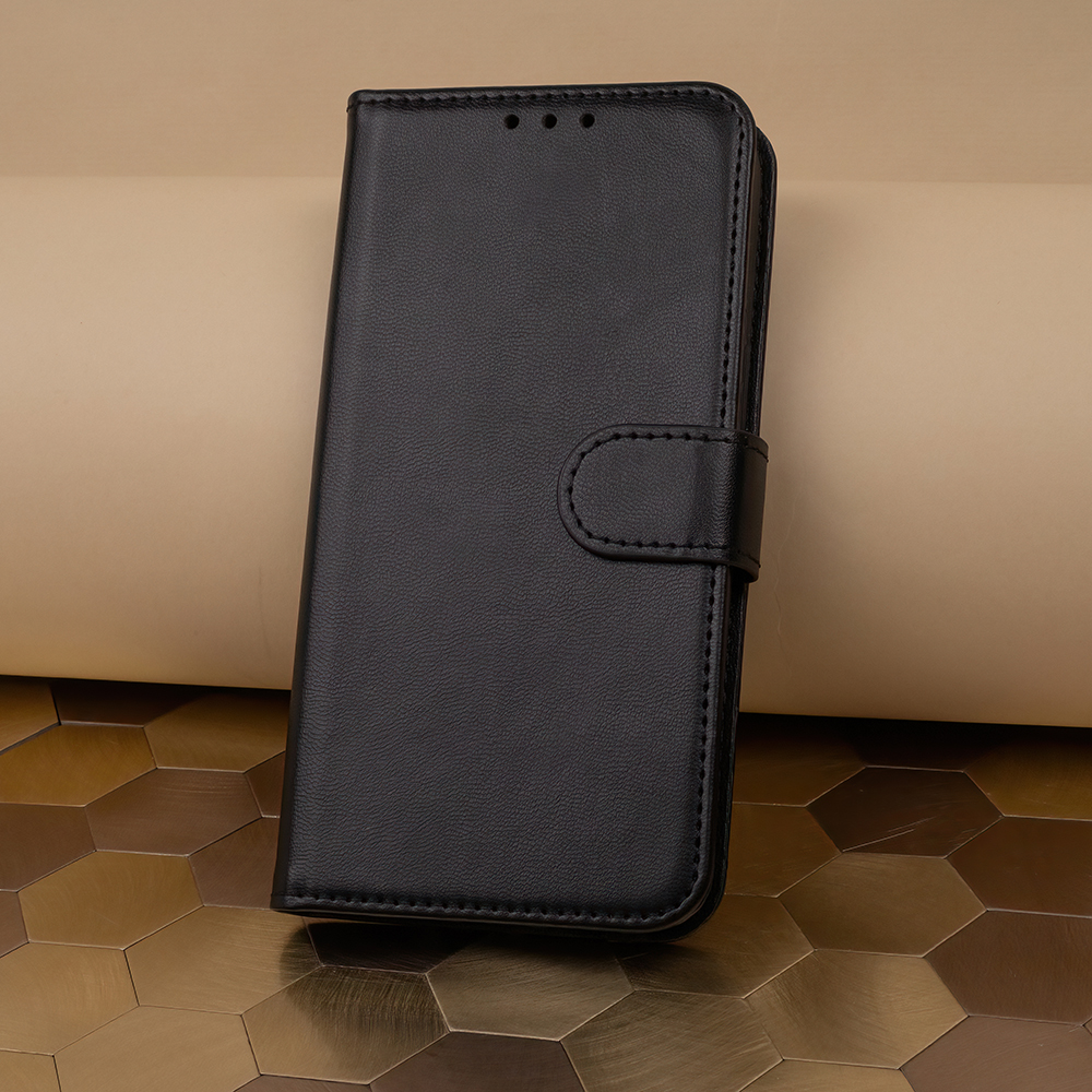 Pokrowiec etui z klapk Smart Classic czarne SAMSUNG Galaxy A50 / 6