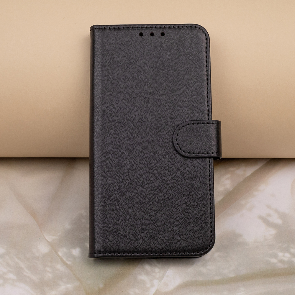 Pokrowiec etui z klapk Smart Classic czarne Xiaomi Poco C55 / 9