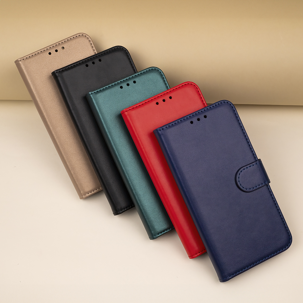 Pokrowiec etui z klapk Smart Classic zielone Xiaomi Redmi 14C / 12